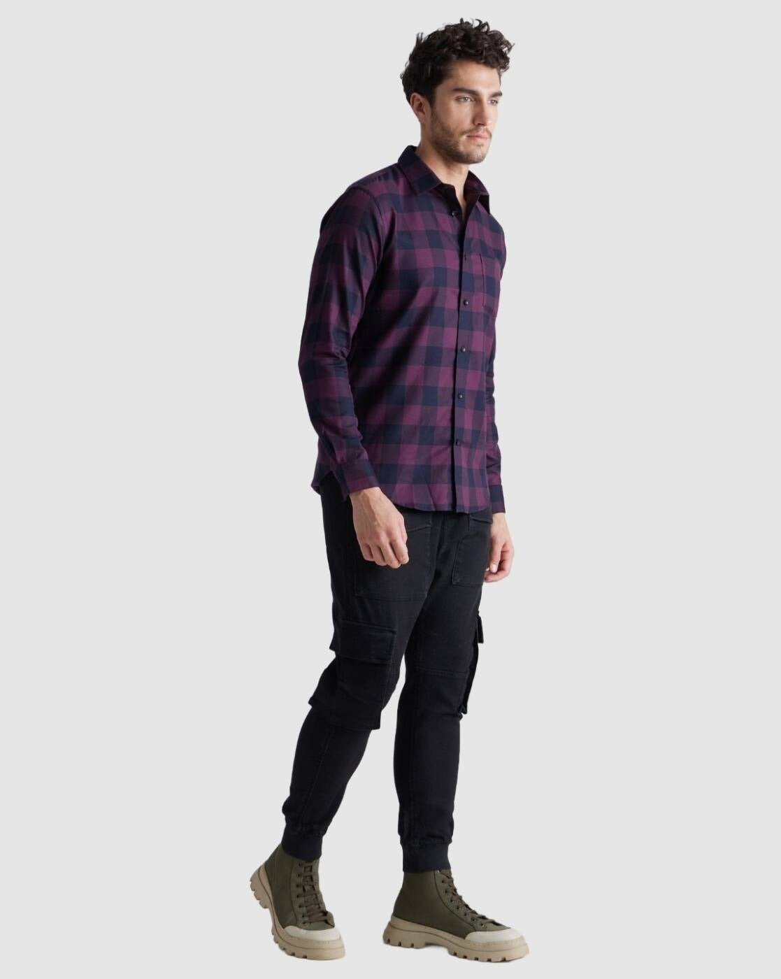 Men’s Checked Regular Fit Shirt | Timeless Checks & Everyday Comfort