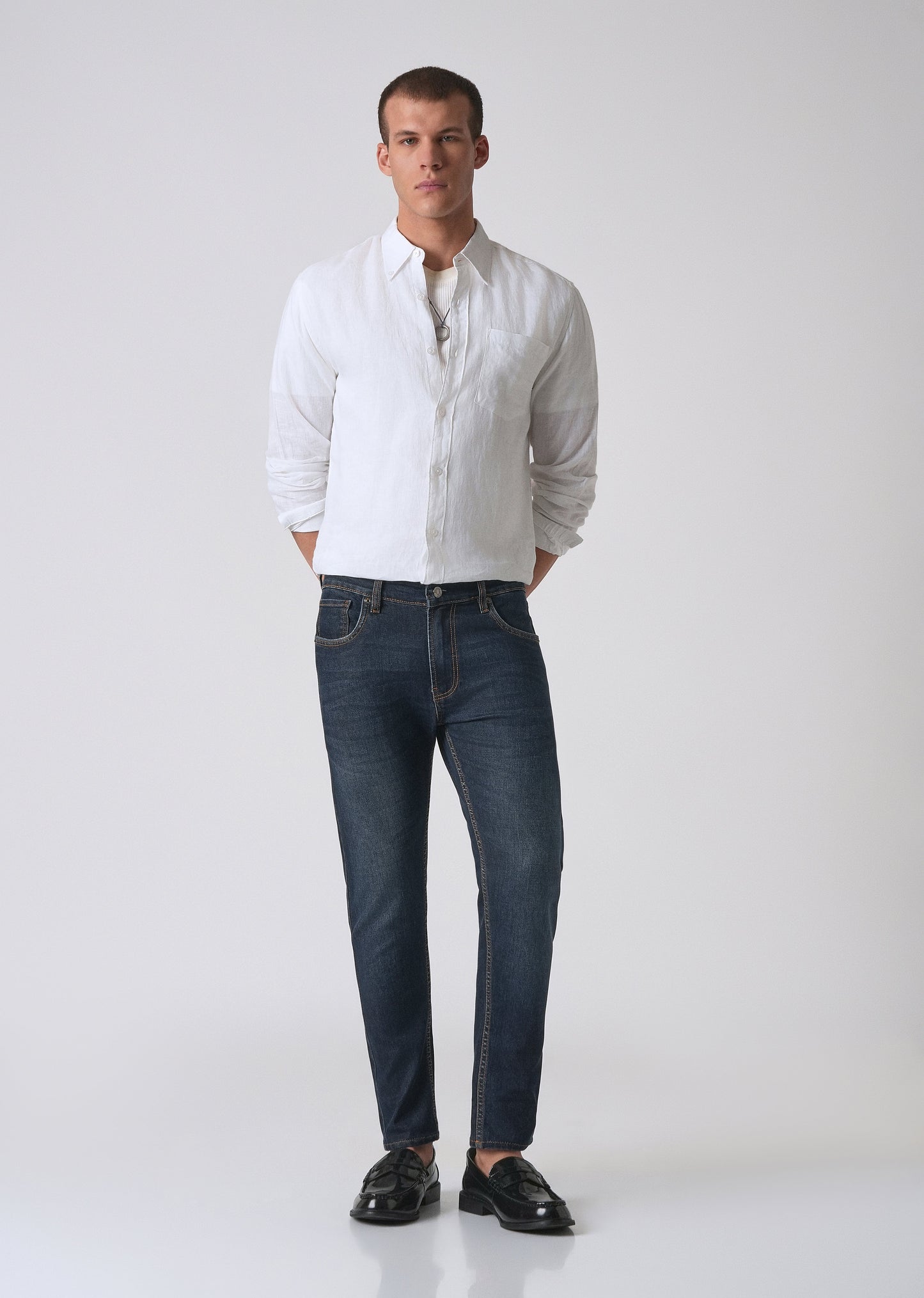 Indigo Blue Slim fit Jeans