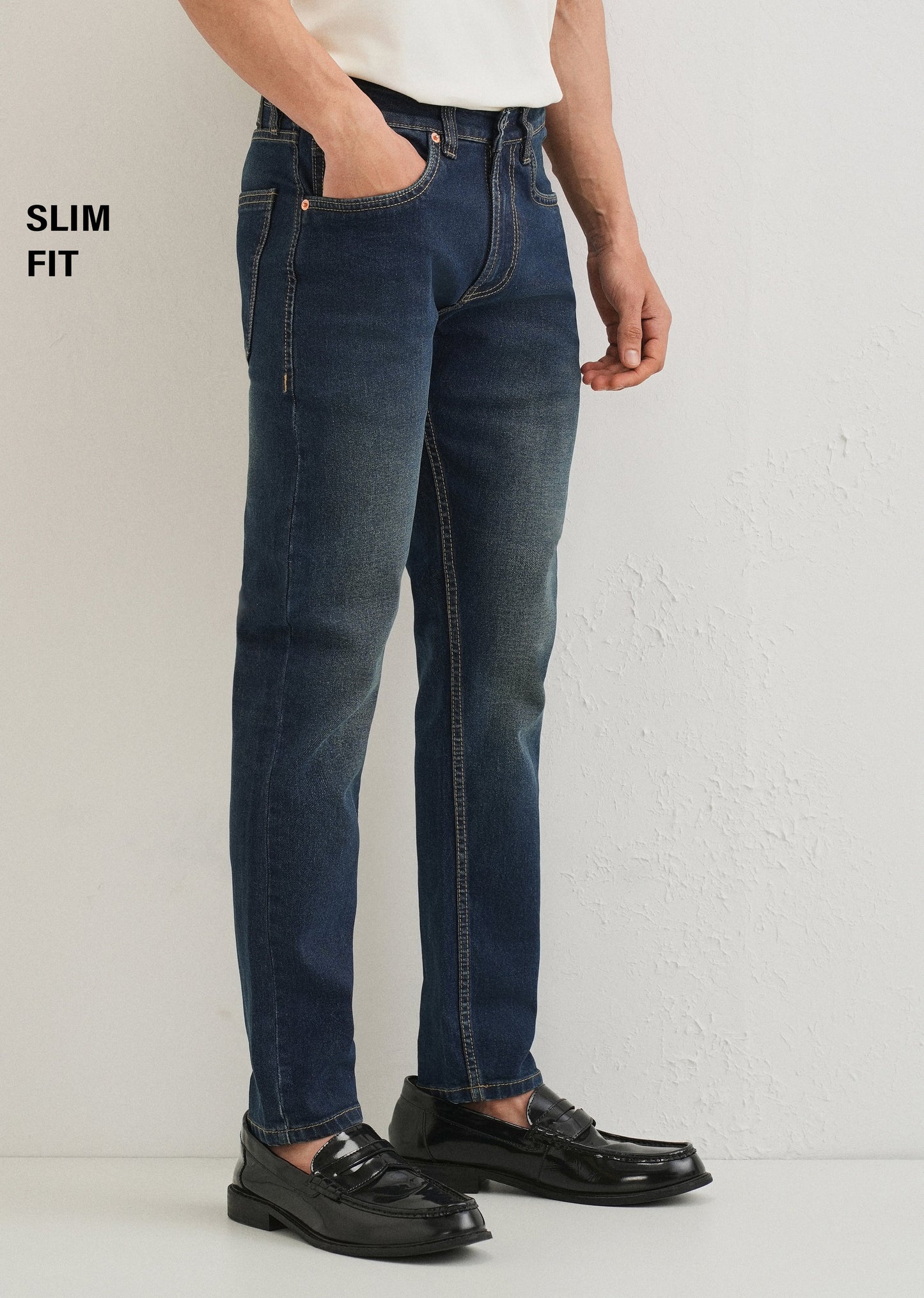 Mirage Blue Slim fit Jeans