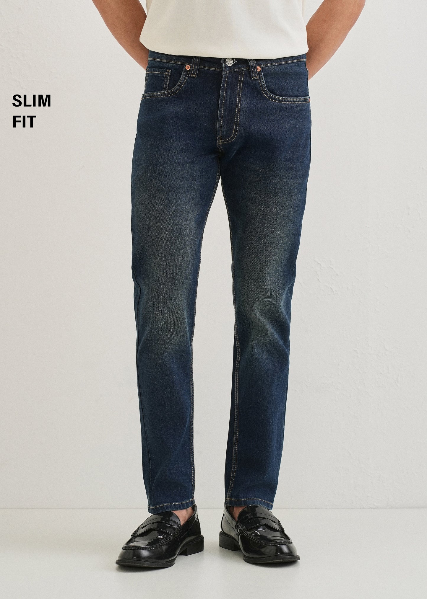 Mirage Blue Slim fit Jeans