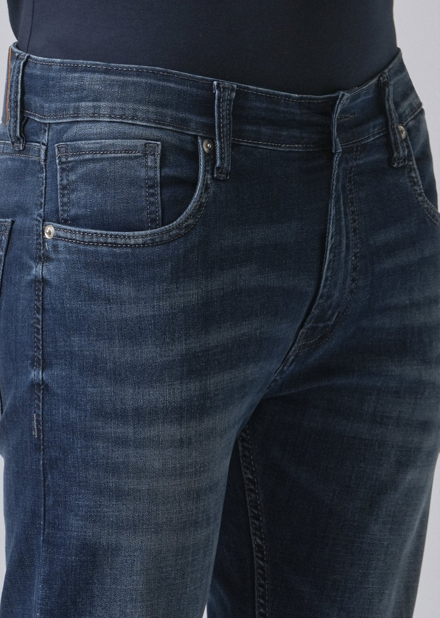 Blue Low fade Slim Fit Jeans