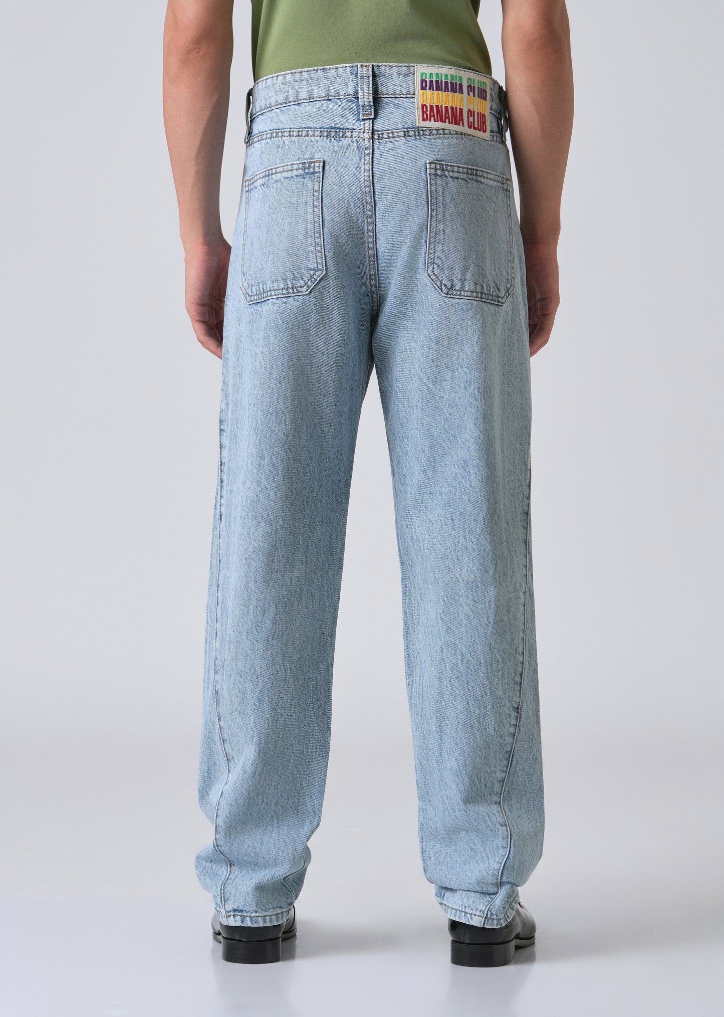 Breeze Blue Straight Fit Denim