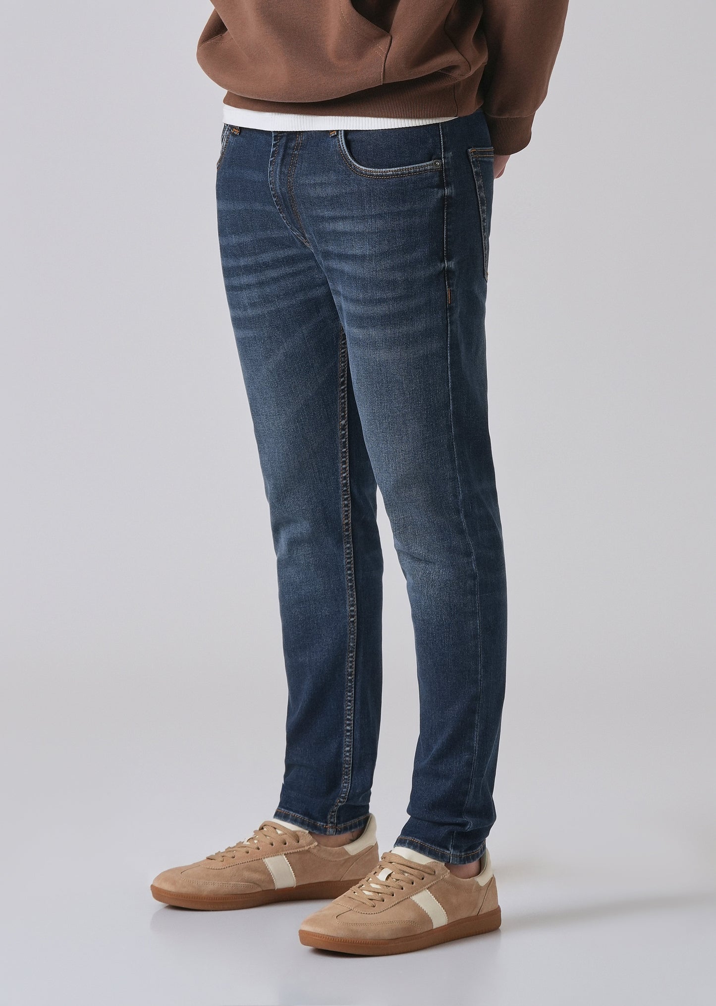 Dark Blue Slim fit Jeans