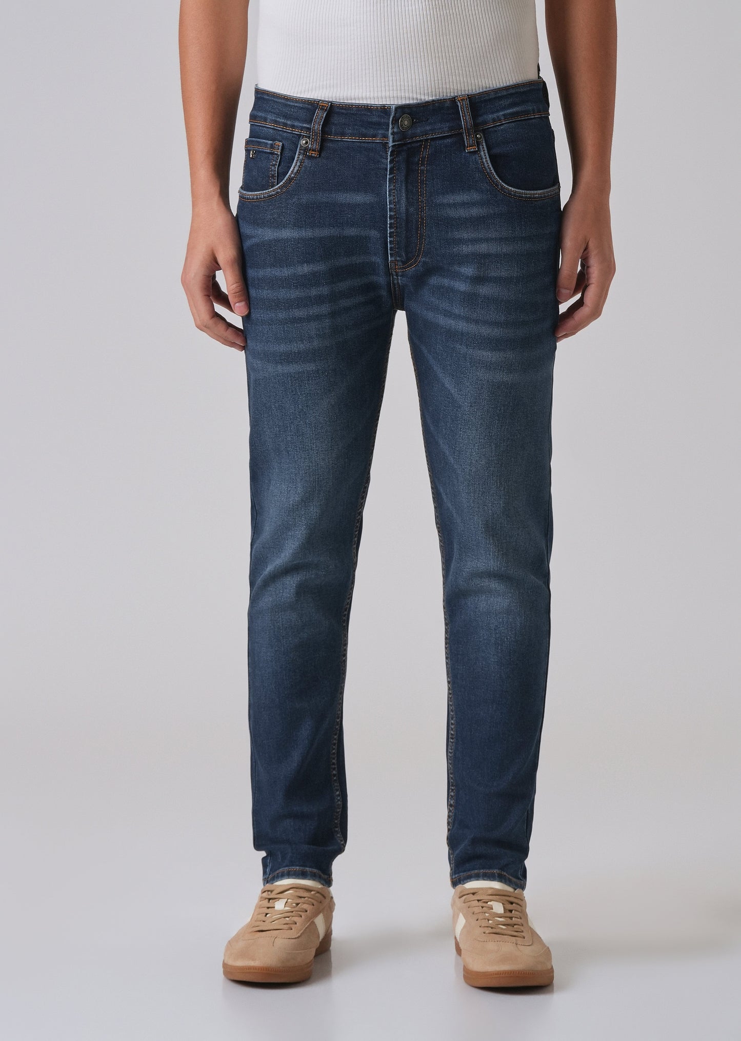 Dark Blue Slim fit Jeans
