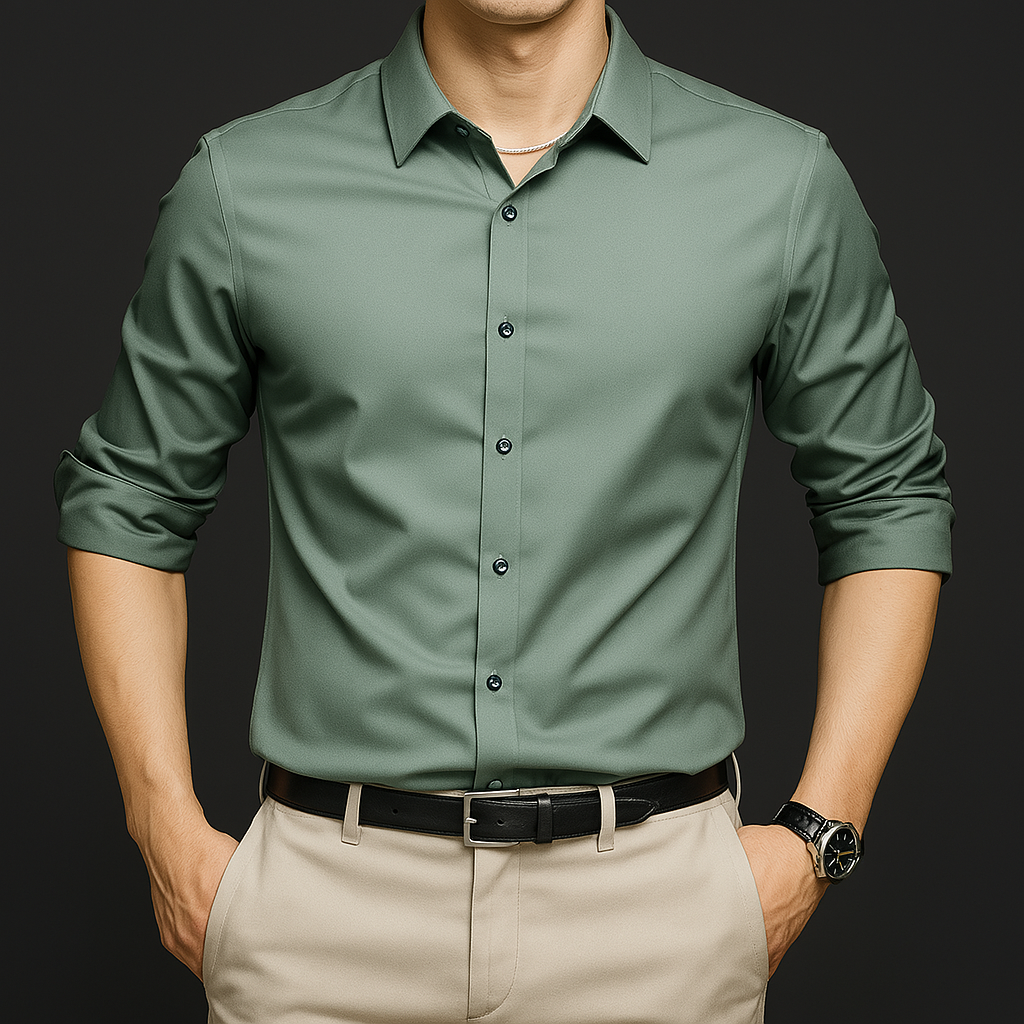 Sea Green Soft Classic Premium Shirt