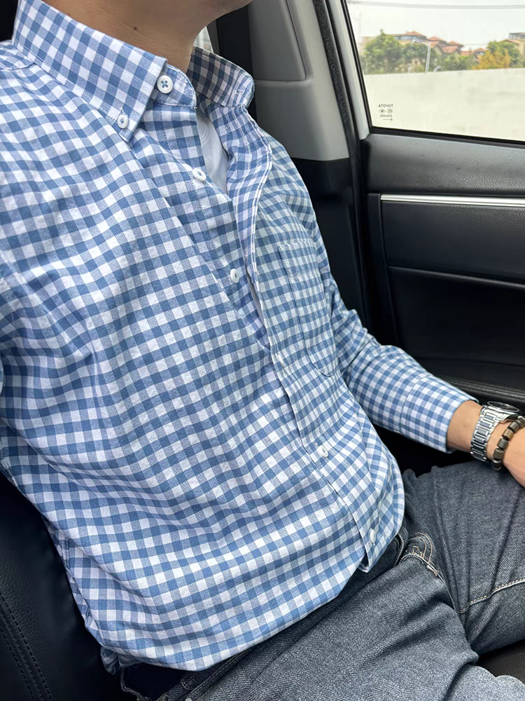 Oxford Blue Classic Fit Shirt
