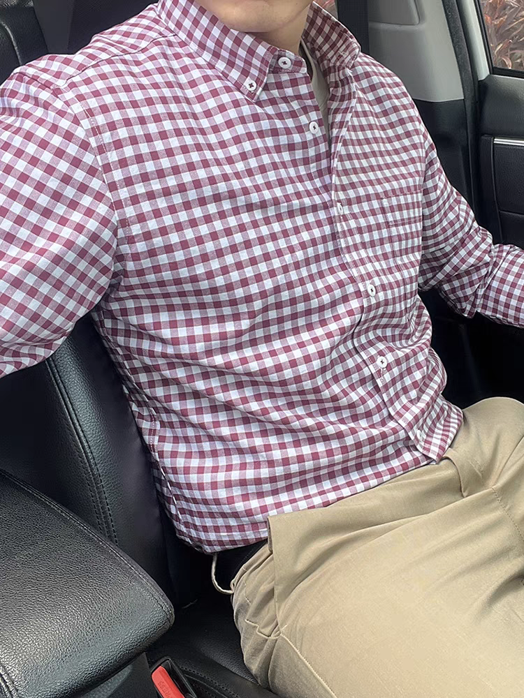 Oxford Red Check Classic Fit Shirt