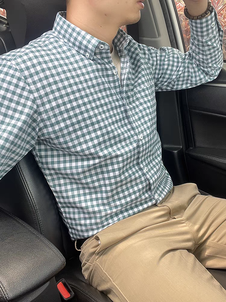 Jade Check Classic Fit Shirt