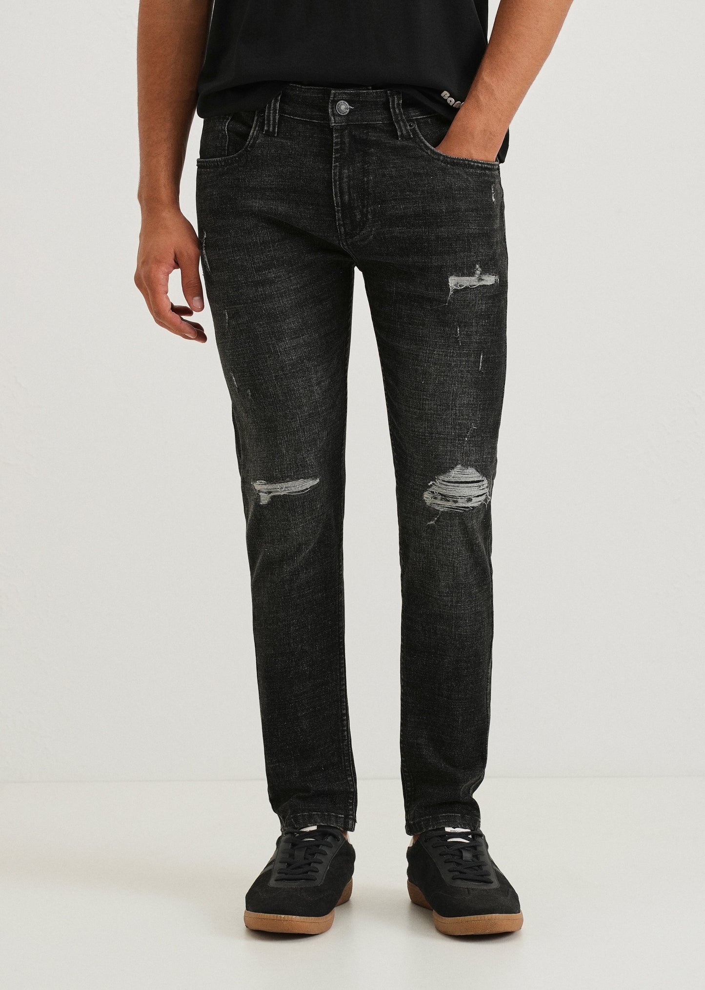 Graphite Fade Slim Fit Jeans