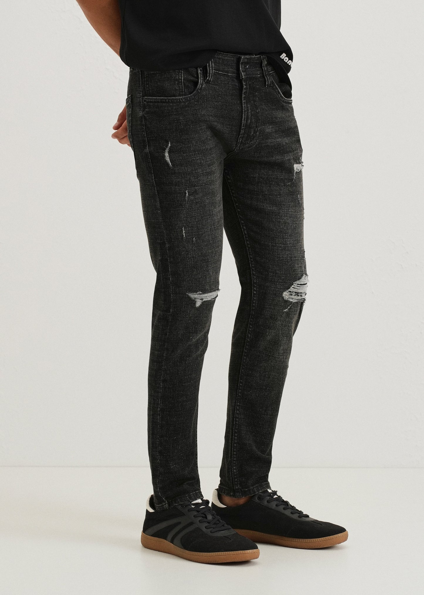 Graphite Fade Slim Fit Jeans