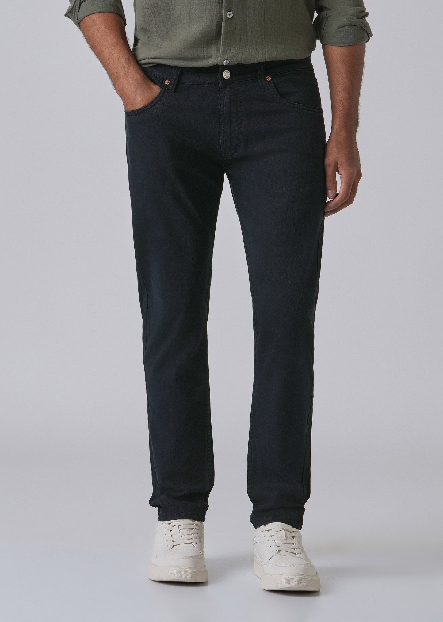 Grease Blue Slim fit Jeans