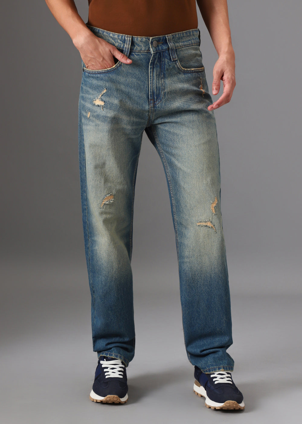 Heritage Blue Straight fit Jeans
