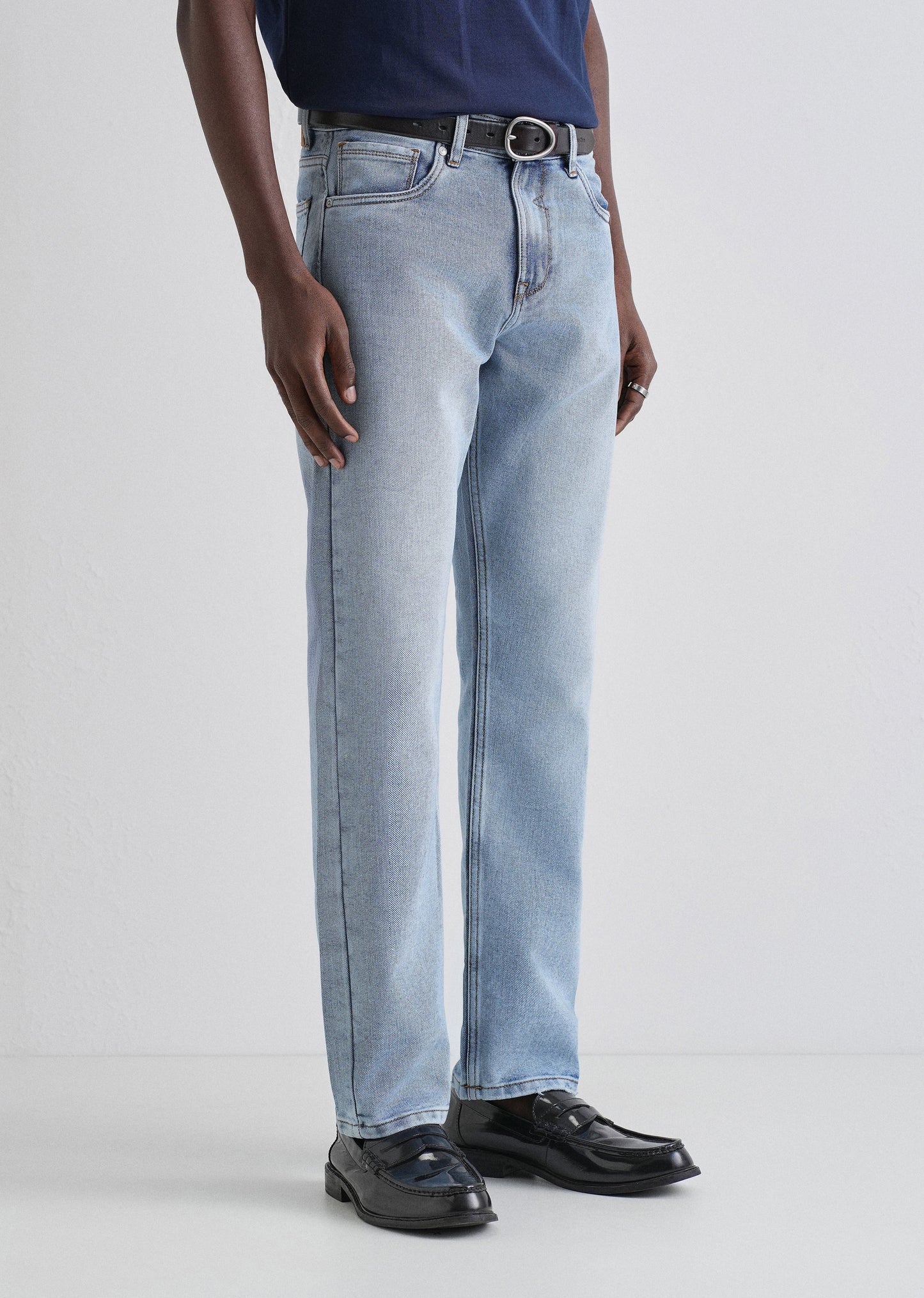Ice Blue Wash Denim