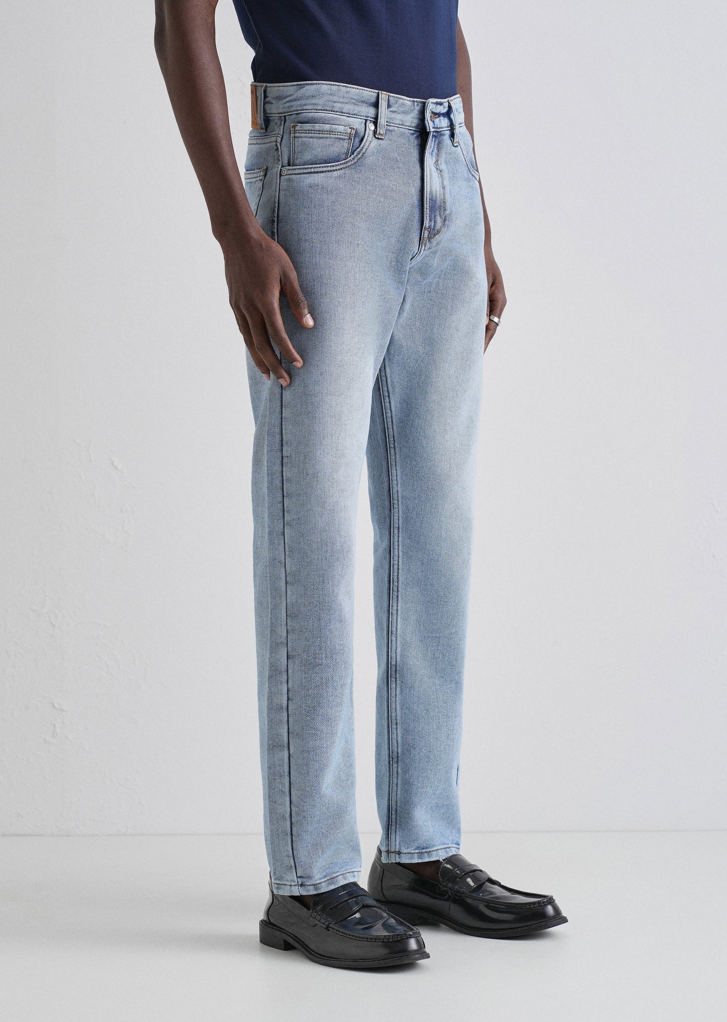 Ice Blue Wash Denim