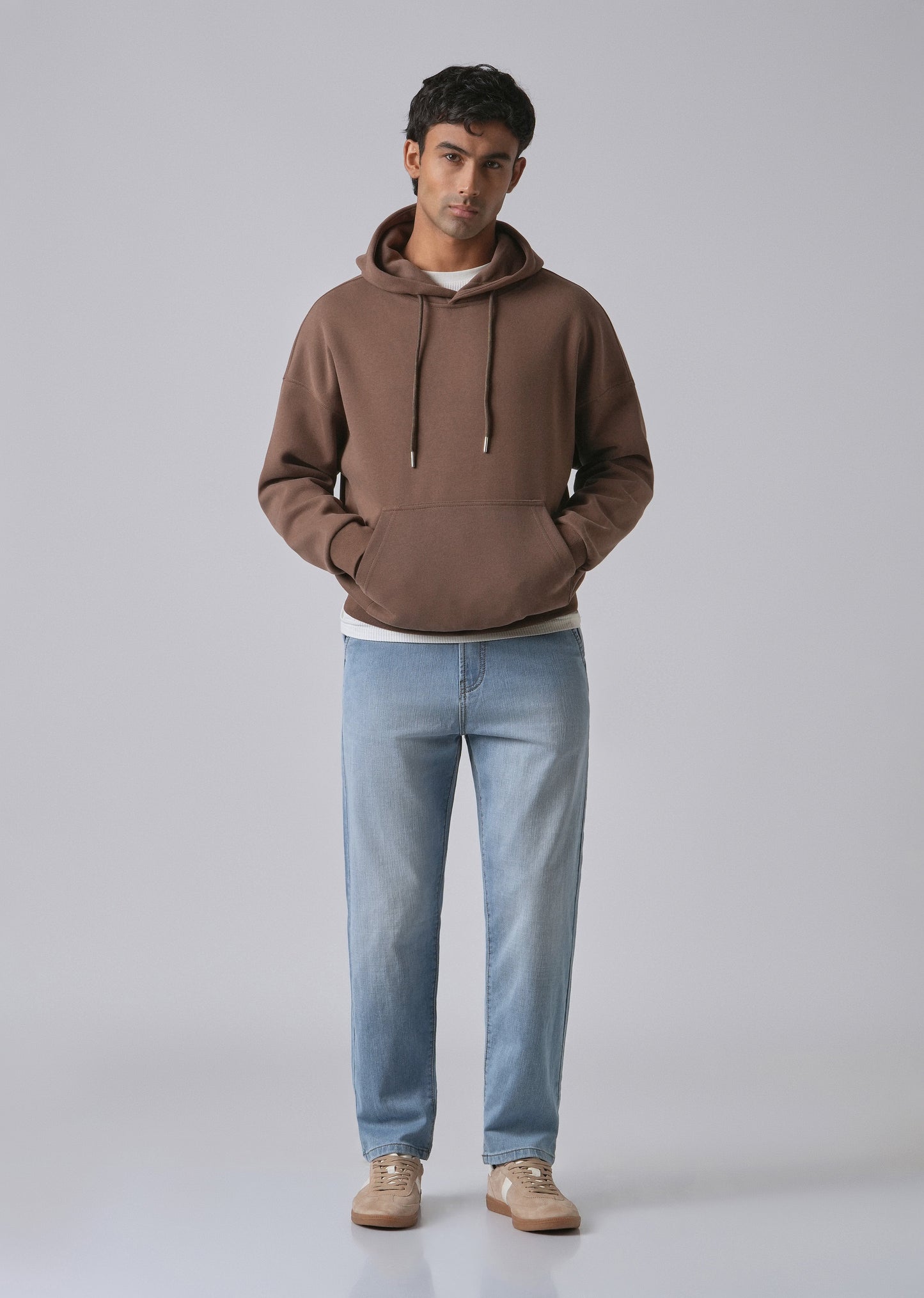 Light Blue Fade Regular Fit Denim