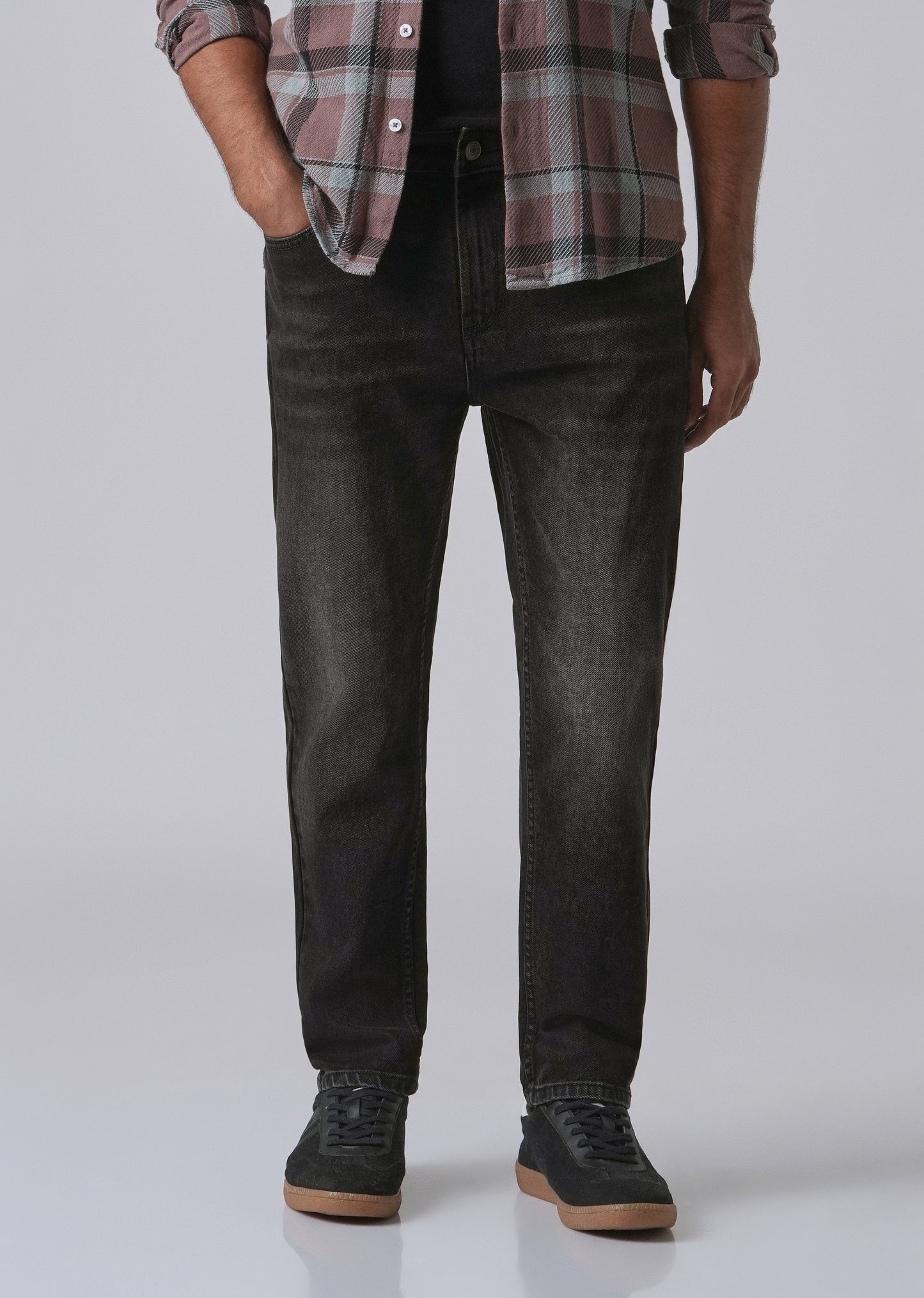 Light Fade Grey Slim Fit Denim