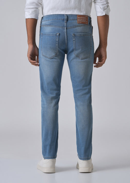 Opal Blue Slim fit Jeans