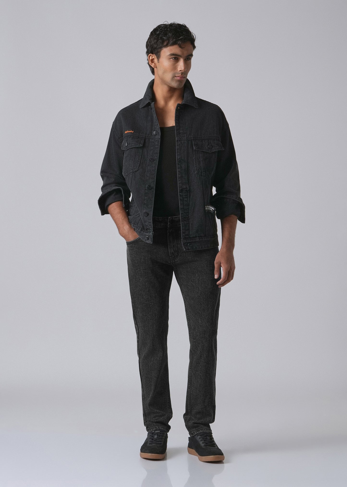 Raven Black Slim Fit Denim