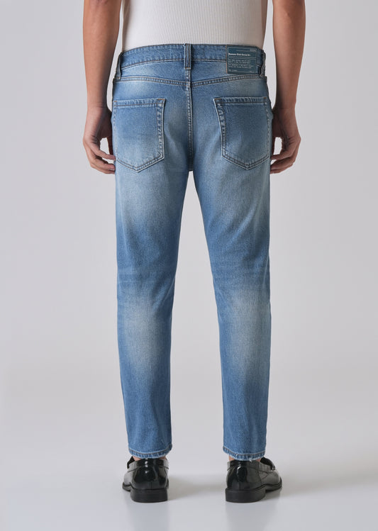 Ribbed Honor Blue Slim fit Jeans