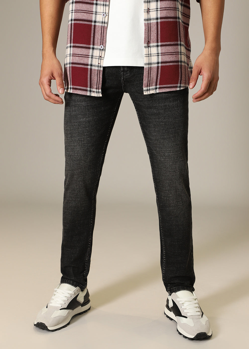 Smoky Black Slim Fit Jeans