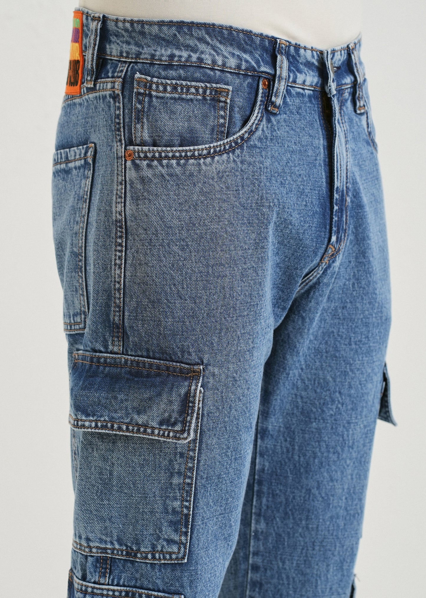 Streetstyle Sapphire Blue Baggy fit Jeans