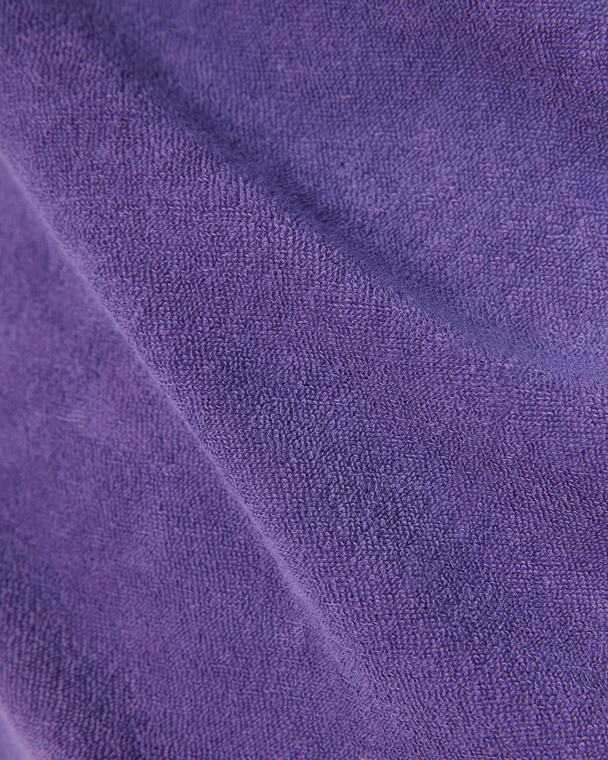 Signature Terry Towel Polo T-Shirt - Purple