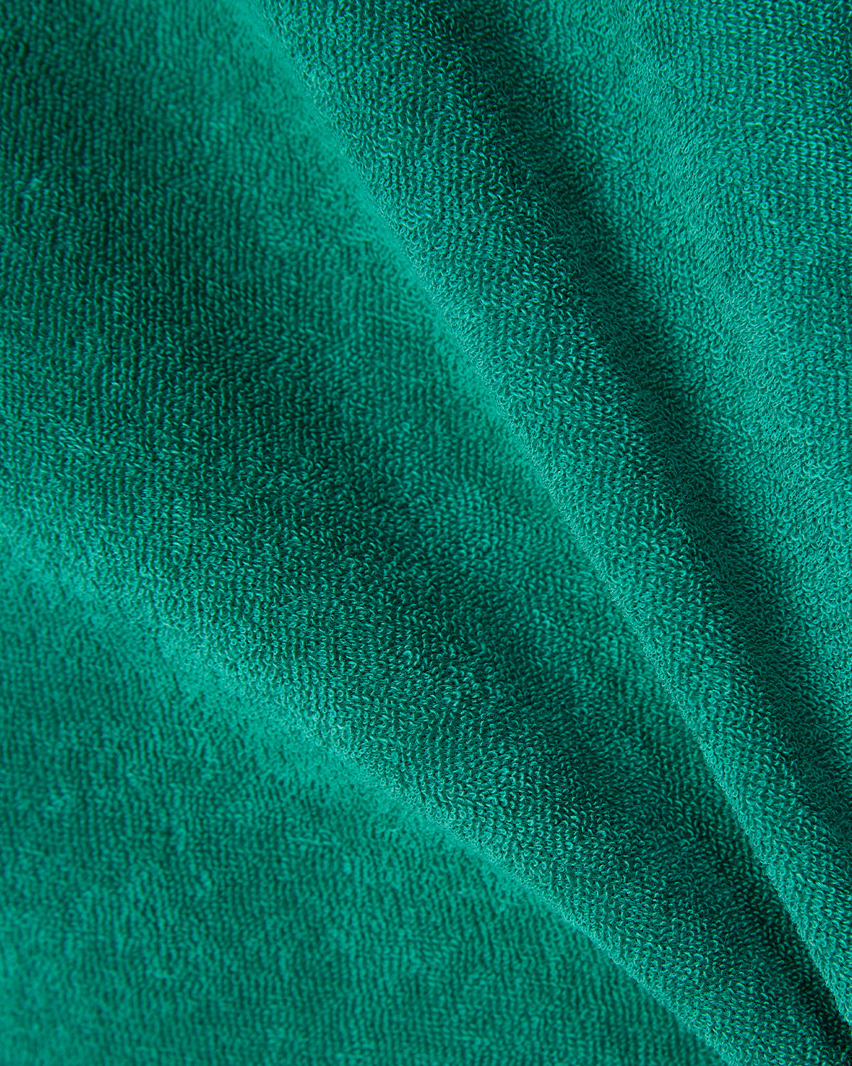 Signature Terry Towel Polo T-Shirt - Green