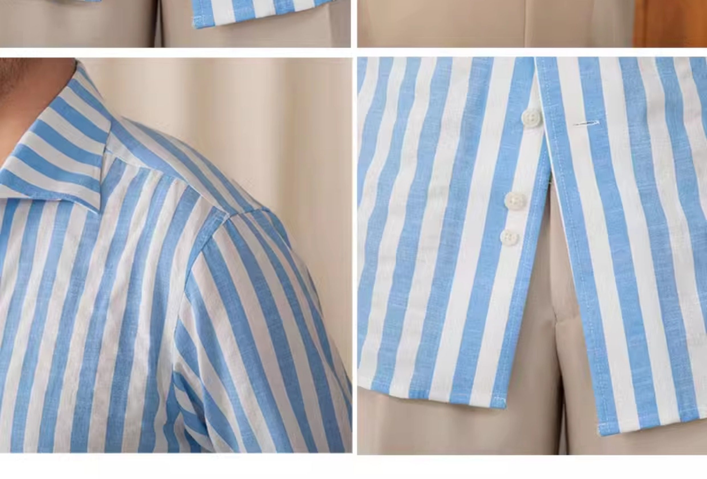 Monarch Stripe Linen Shirt
