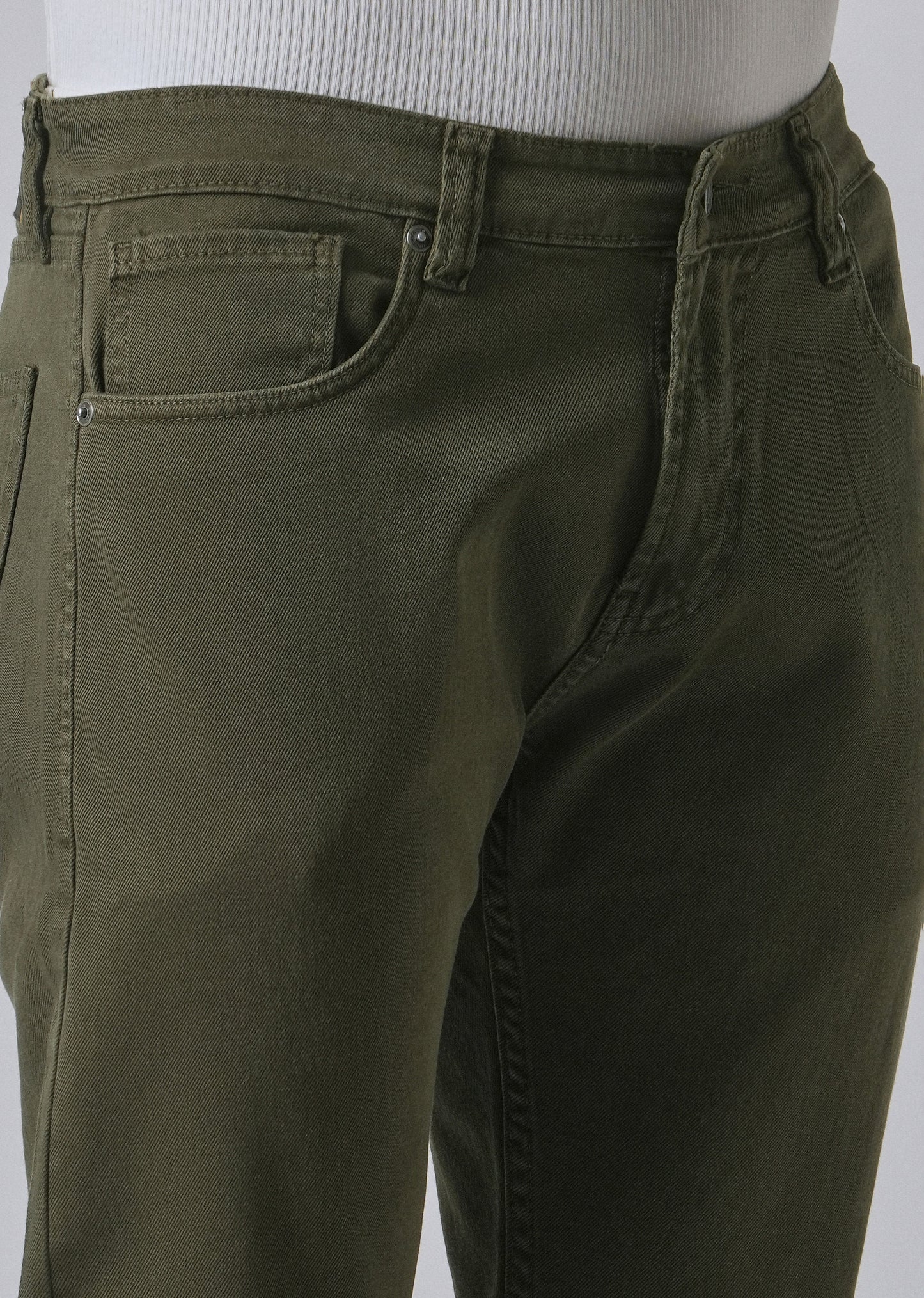 Tate Olive Slim fit Jeans