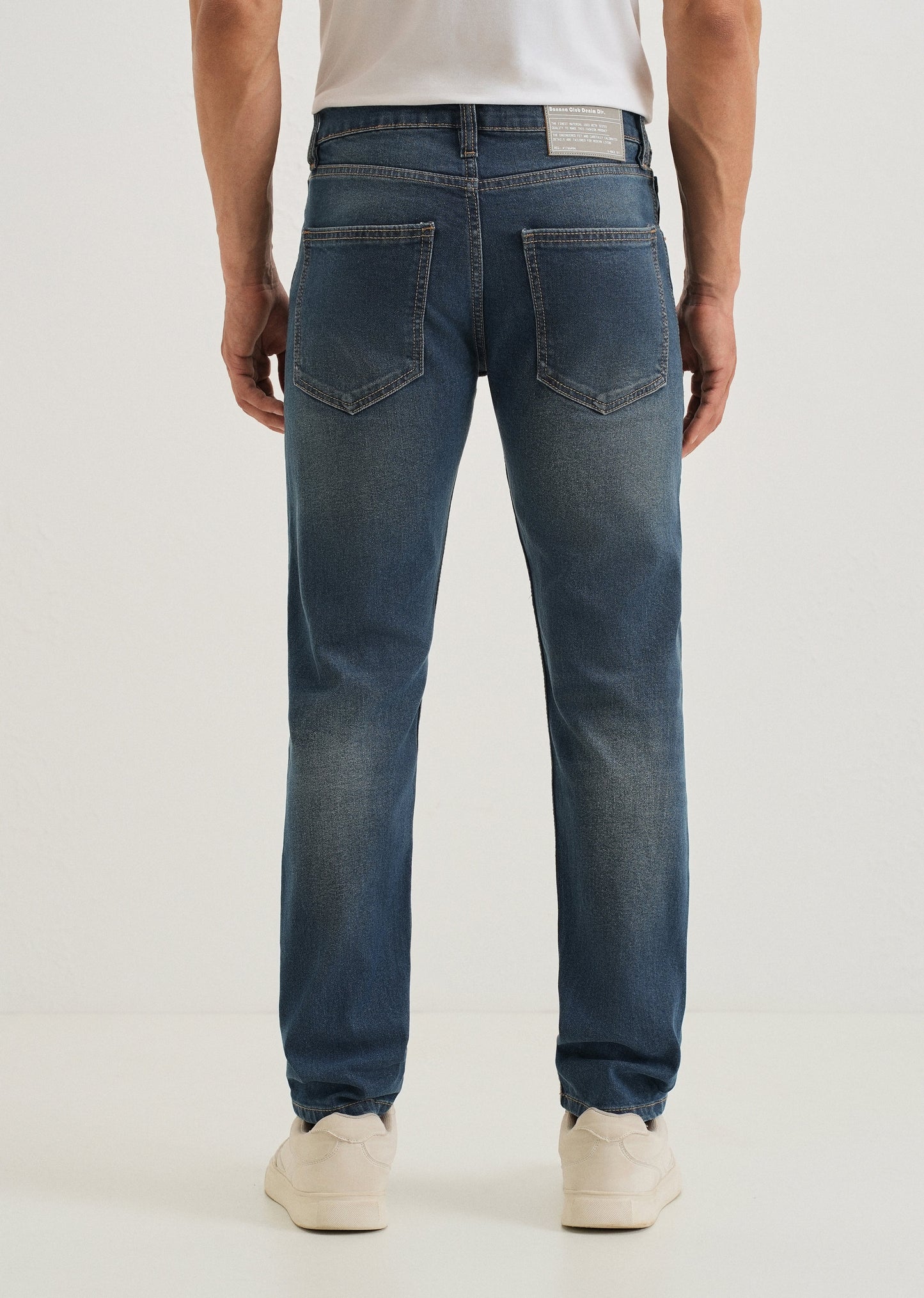 Teal Blue Slim fit Jeans