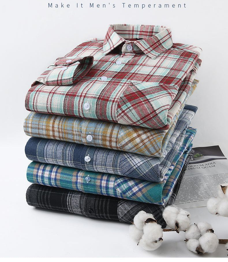 Legacy Grid Cotton Shirt