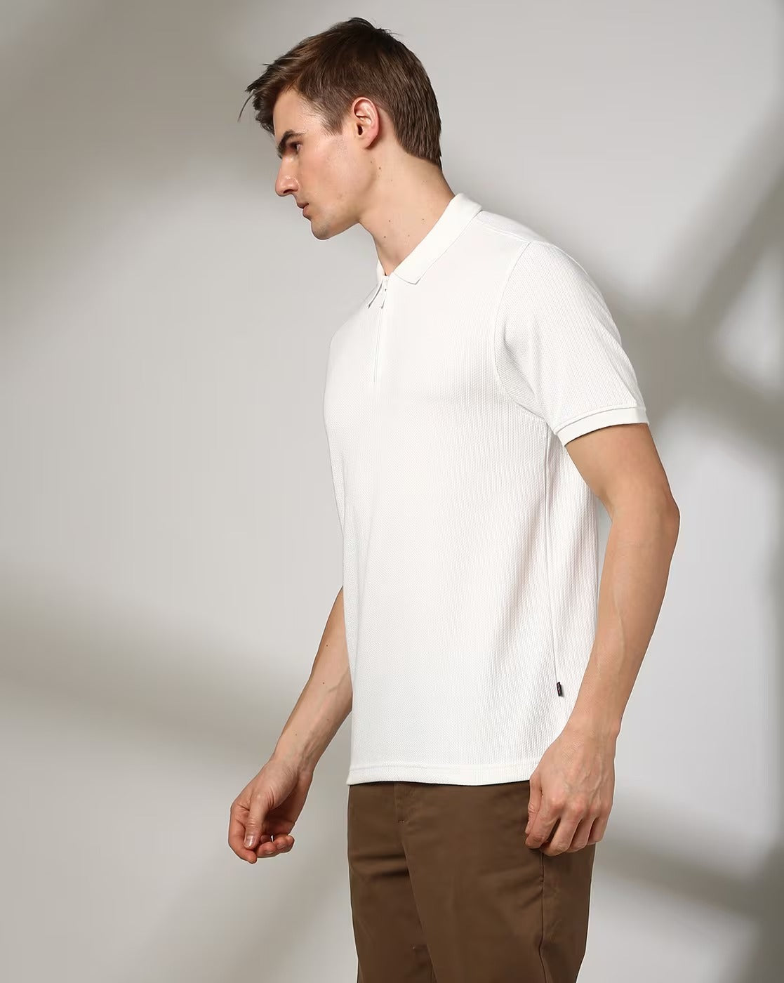 Classic White Polo T-Shirt for Men