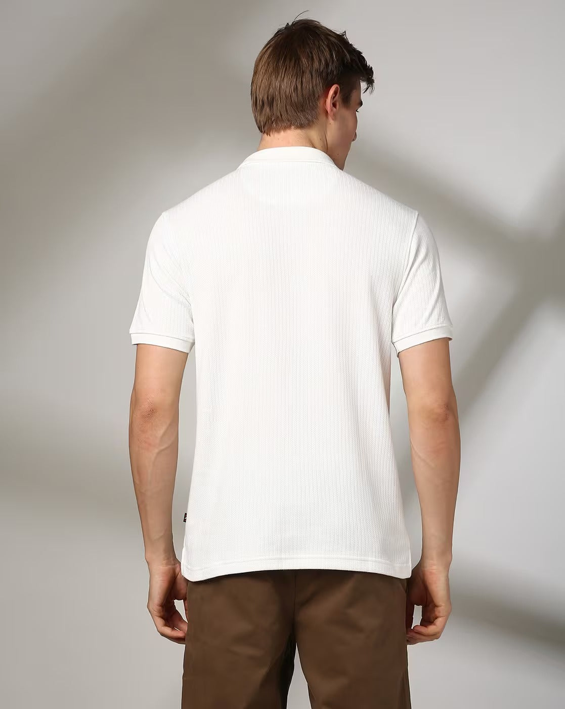 Classic White Polo T-Shirt for Men