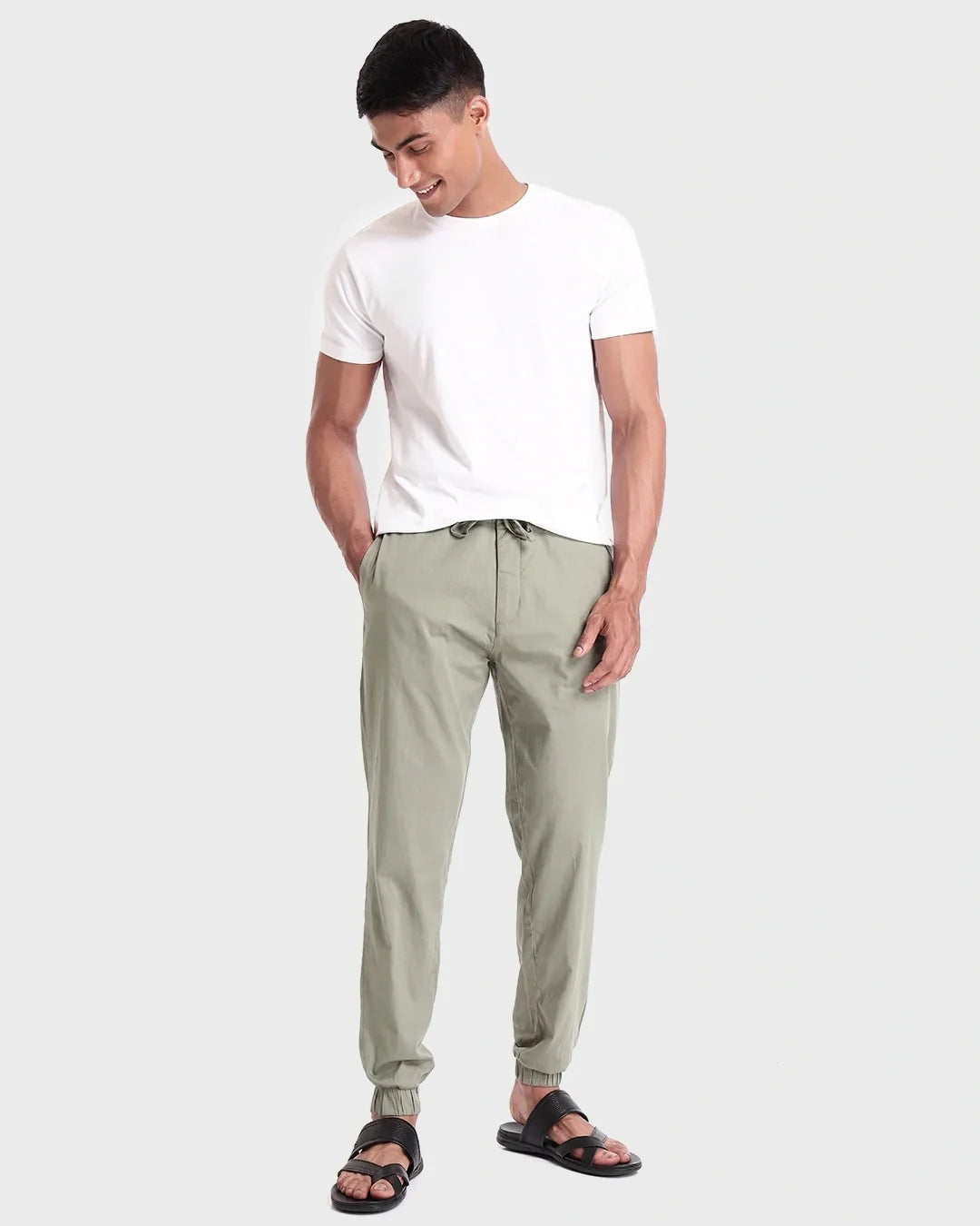 Men's Green Joggers