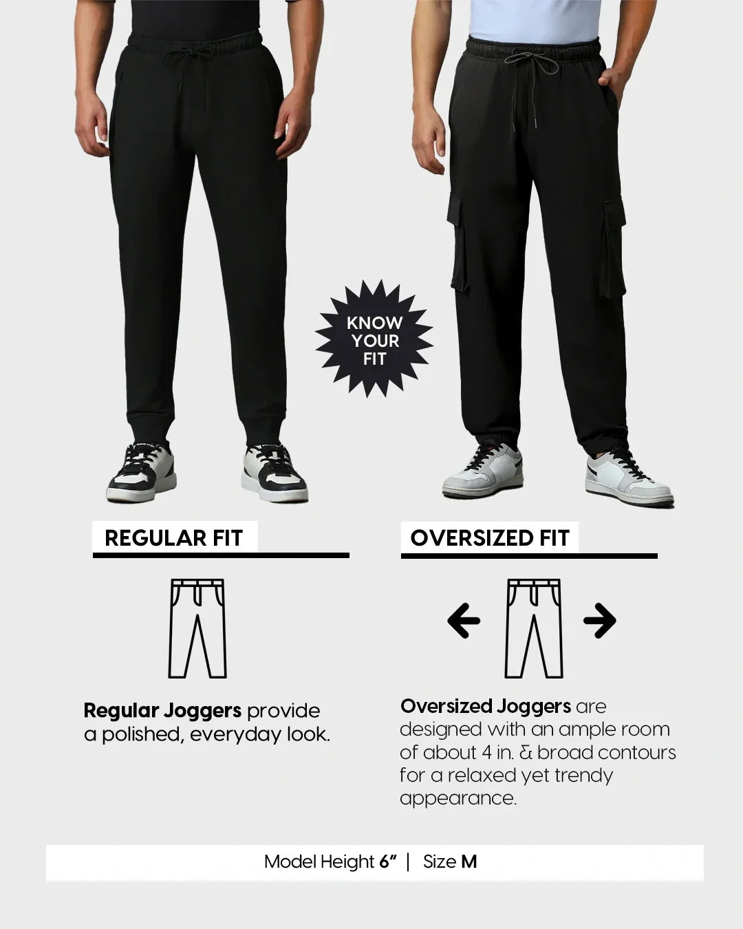 Men's Green Oversized Joggers