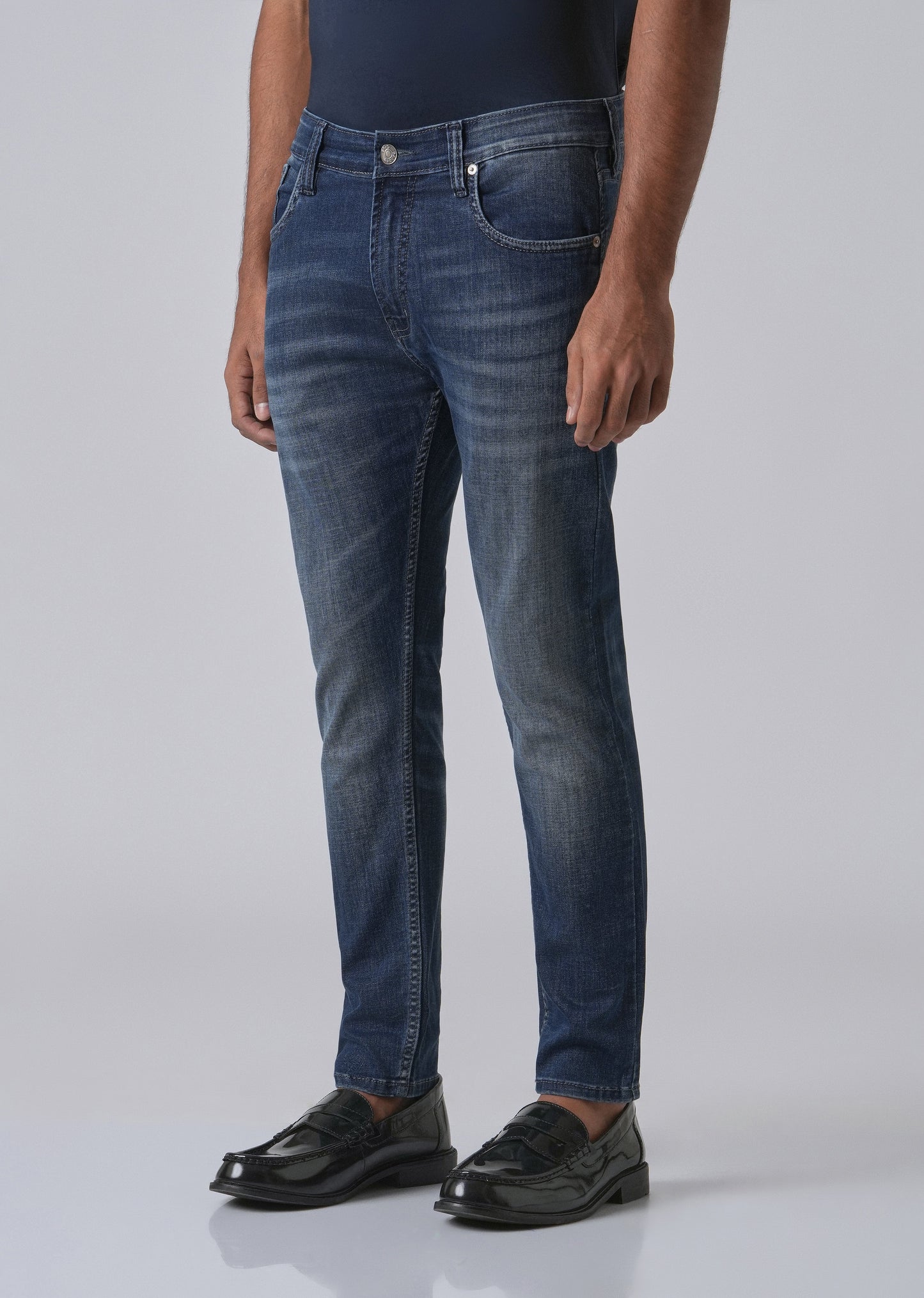 Blue Low fade Slim Fit Jeans