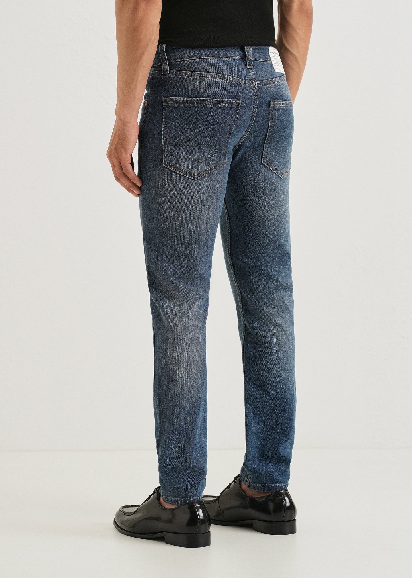 Cerulean Blue Slim Fit Jeans