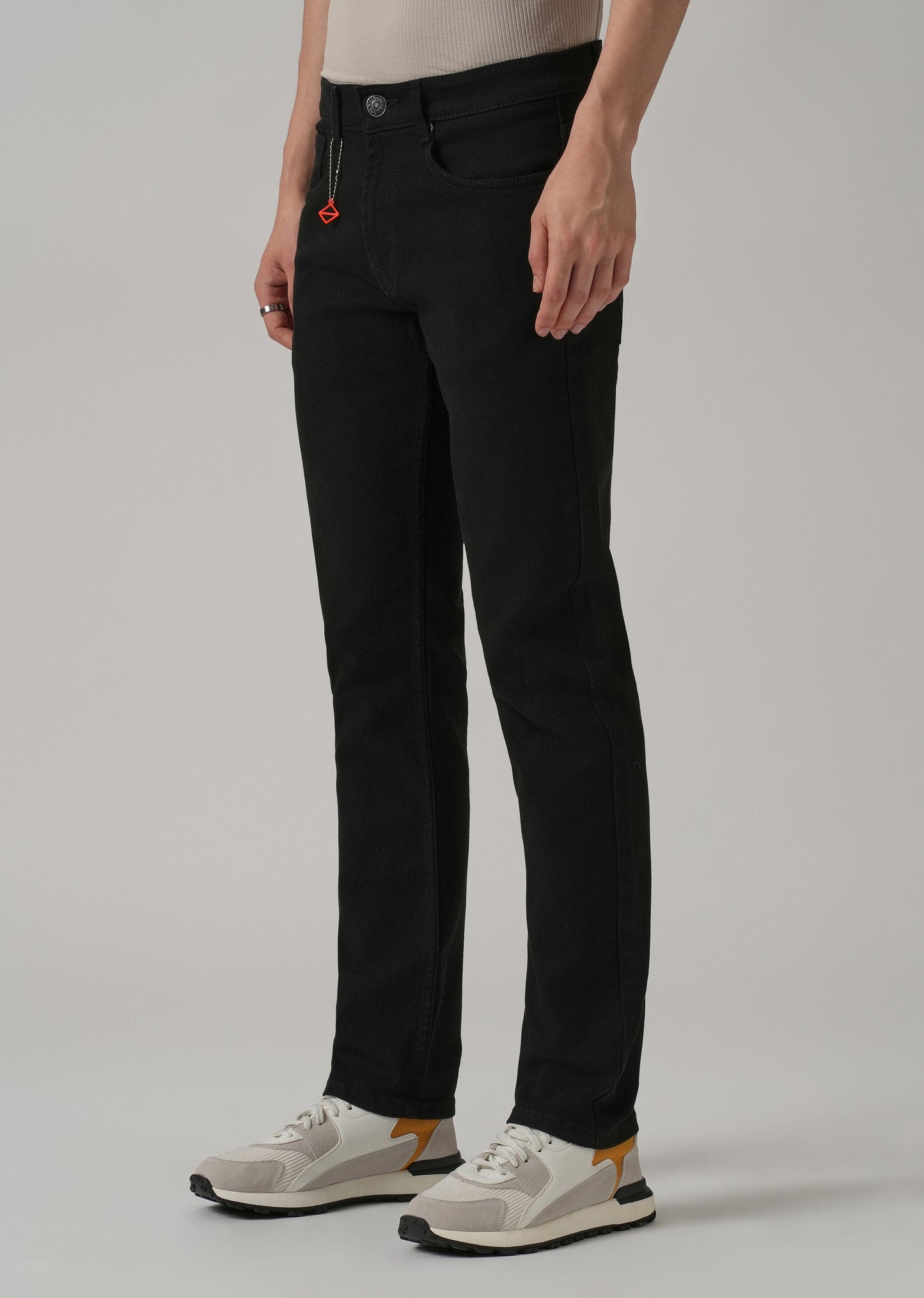 Classic Black Slim Fit Denim