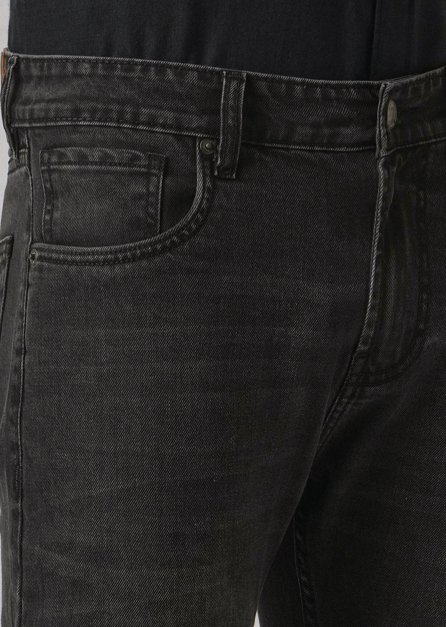 Dark Charcoal Grey Slim Fit Jeans