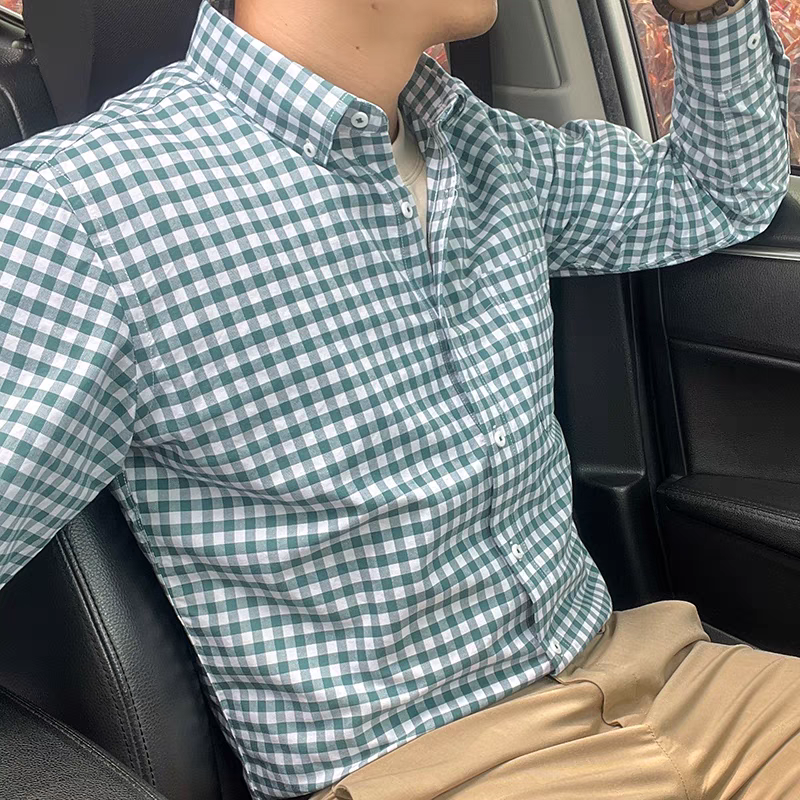 Jade Check Classic Fit Shirt