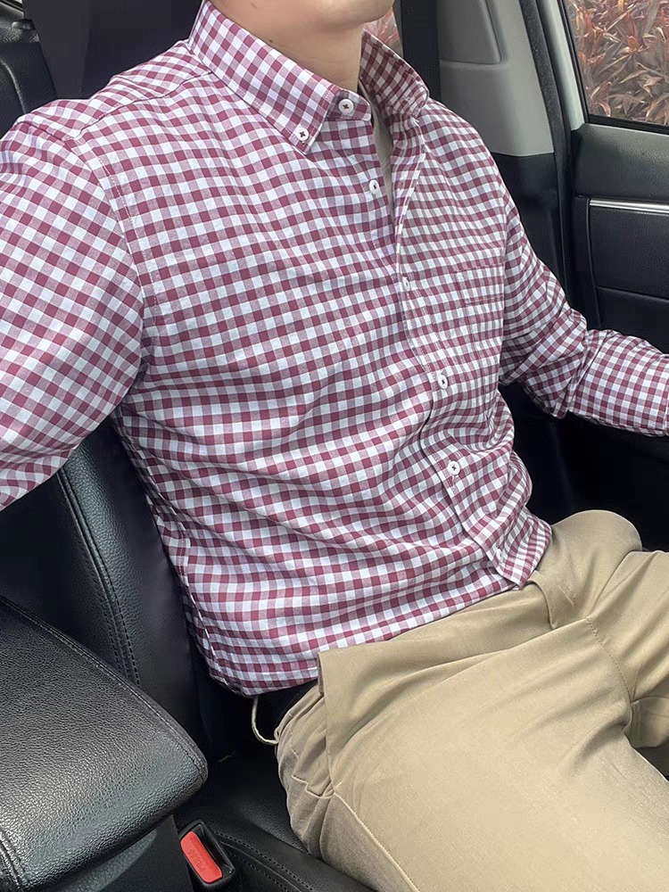 Oxford Red Check Classic Fit Shirt