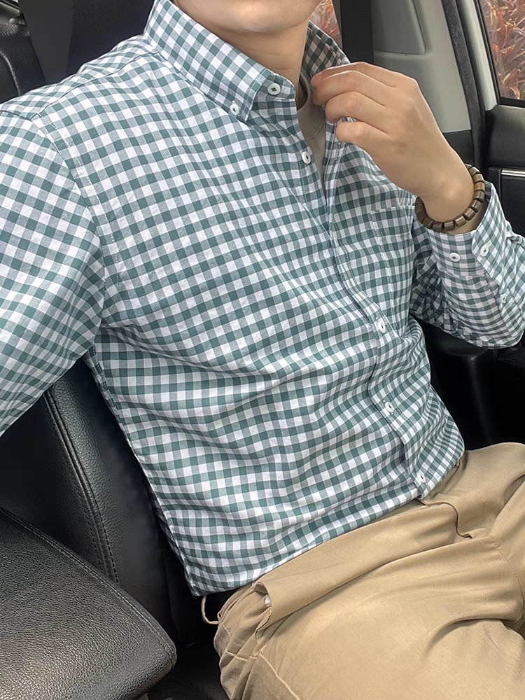 Jade Check Classic Fit Shirt