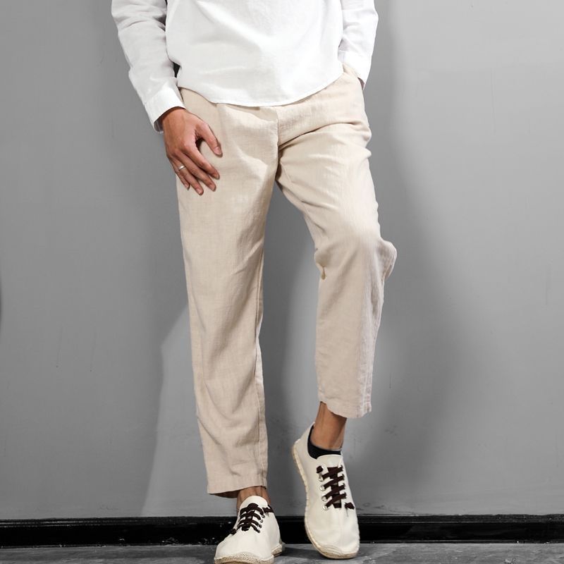 Easy-Wear Linen Trousers