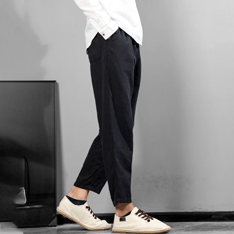 Easy-Wear Linen Trousers