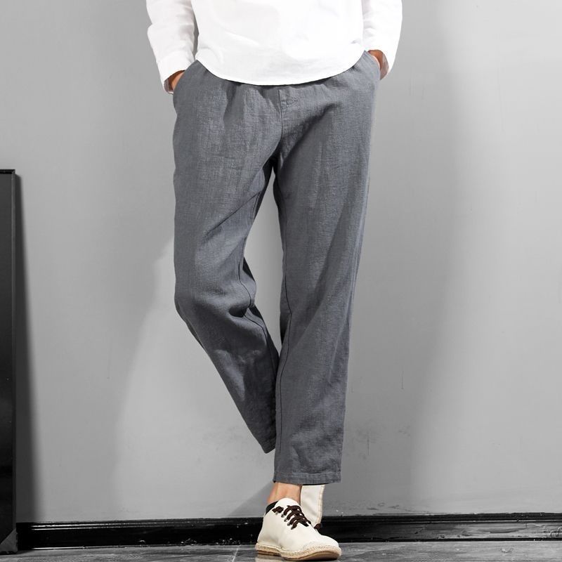 Easy-Wear Linen Trousers