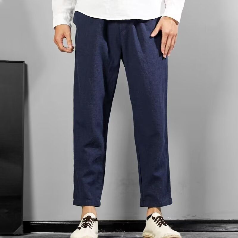 Easy-Wear Linen Trousers
