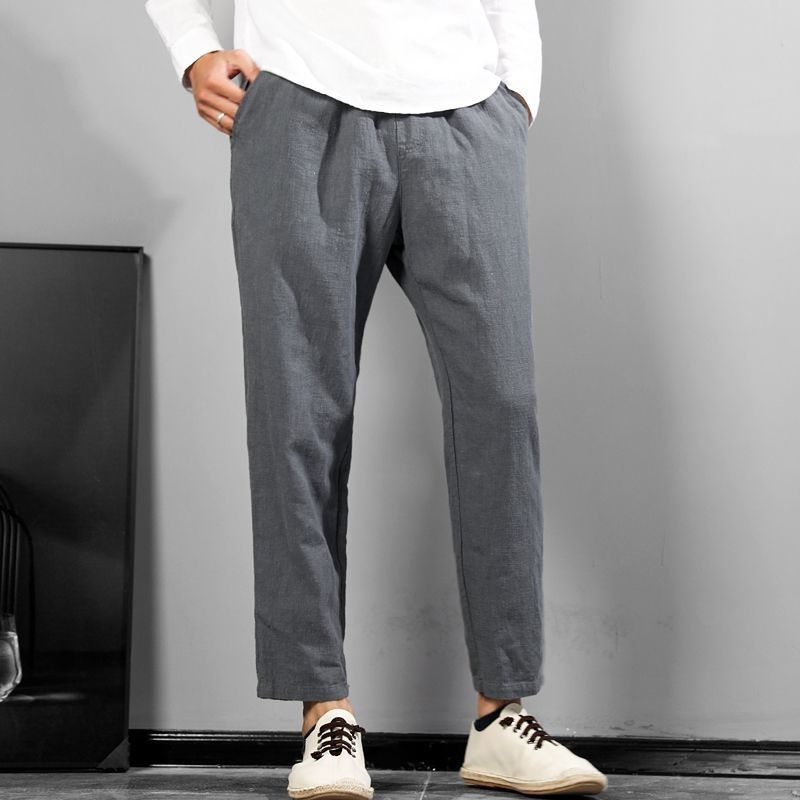 Easy-Wear Linen Trousers