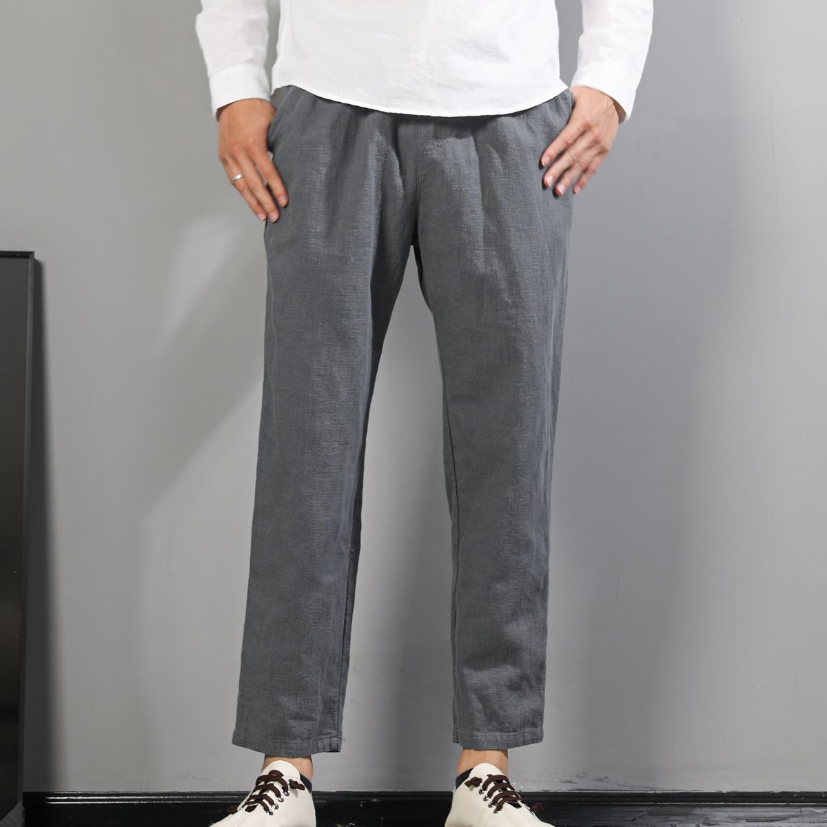 Easy-Wear Linen Trousers
