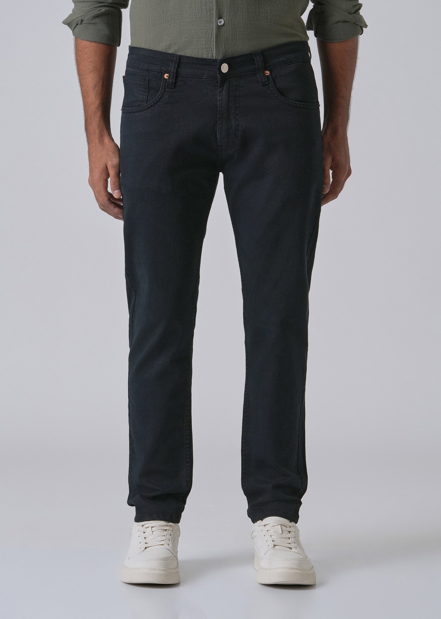 Grease Blue Slim fit Jeans