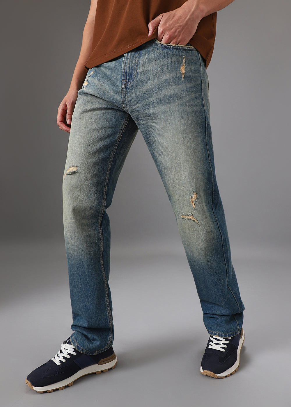Heritage Blue Straight fit Jeans